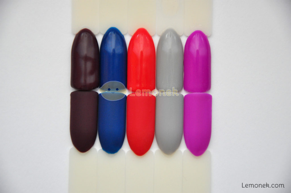 top frozen reforma matowy gel polish recenzja konsystencja bling NeoNail thermo chiodo spn kolory